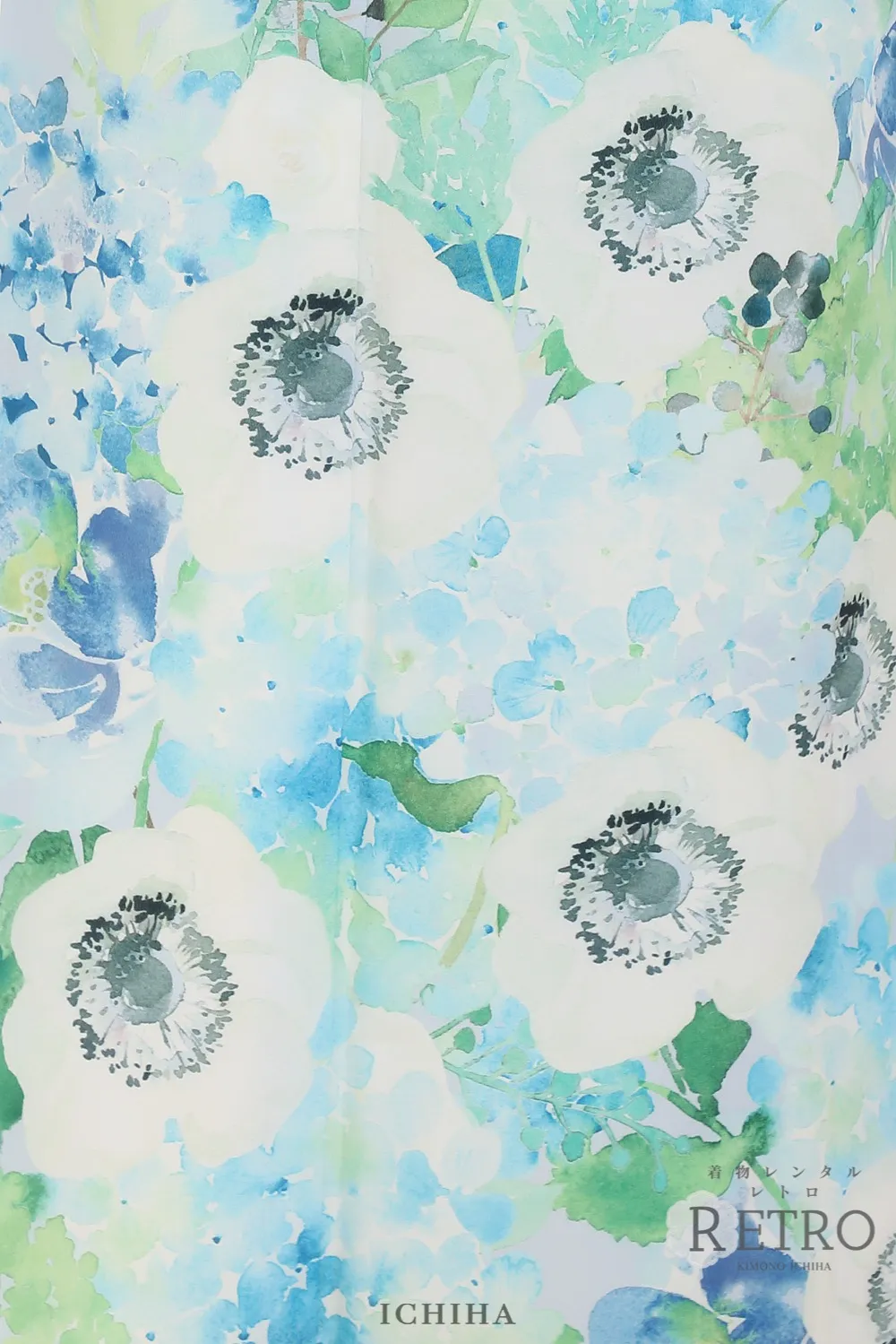 アネモネ訪問着 薄紫・いちは